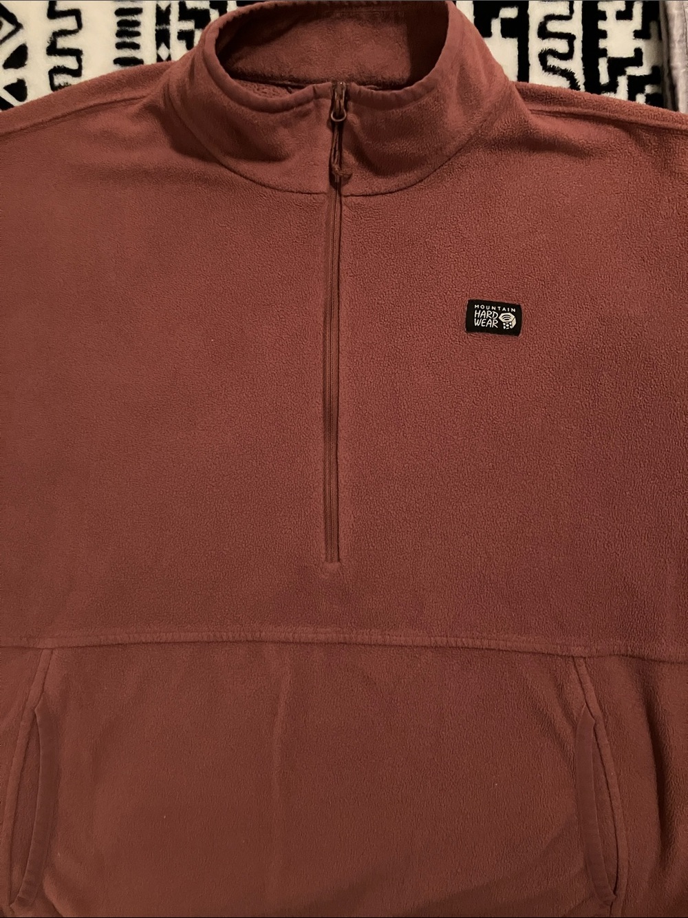 Mountain Hardwear Women’s Half-Zip Fleece Pullover - Rust